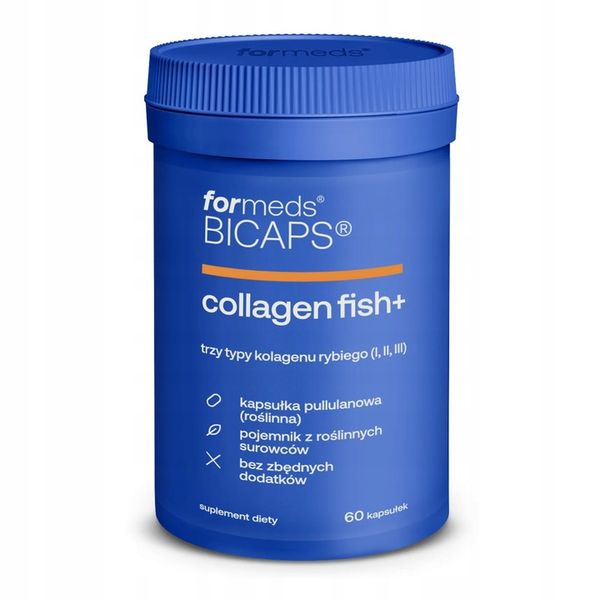 BICAPS ForMeds KOLAGEN RYBI collagen + HIALURONOWY zdjęcie 1