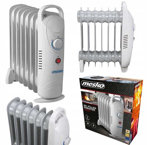 grzejnik olejowy (7 żeberek) 800w mesko ms 7804 na Arena.pl