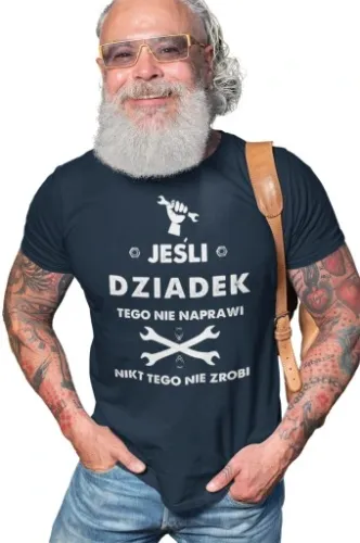 KOSZULKA DLA DZIADKA NA DZIEŃ BABCI I DZIADKA ORYGINALNY PREZENT na Arena.pl