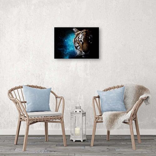 Plakat, Tygrys i kosmos 100x70 na Arena.pl