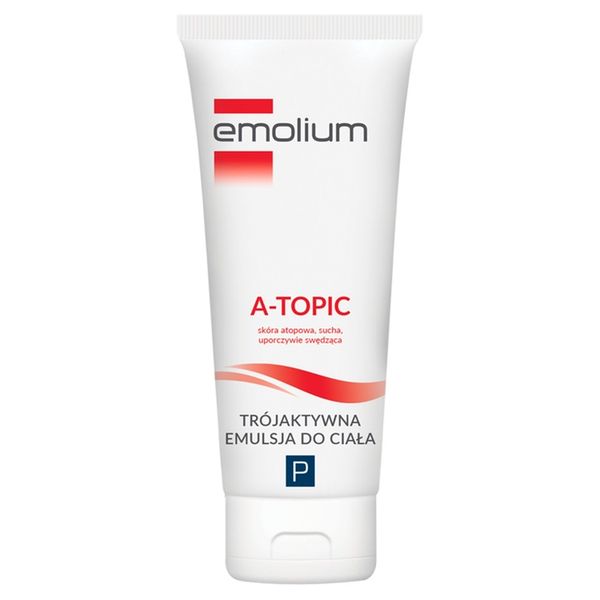 Emolium A-Topic Trójaktywna Emulsja do Ciała 200ml zdjęcie 3