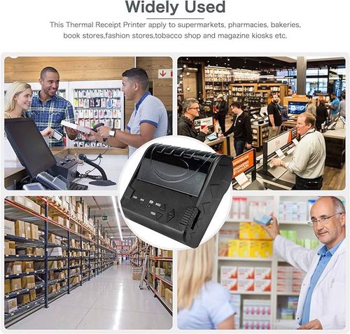 Bezprzewodowa mini drukarka termiczna NETUM NT8003 na Arena.pl