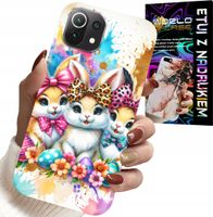 ETUI DO XIAOMI MI 11 LITE - KRÓLICZKI, ŚWIĄTECZNE, KRÓLIK, WIELKANOC
