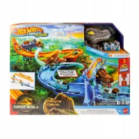 HOT WHEELS RACER VERSE JURASSIC WORLD Morski dinopościg, Tor wyścigowy