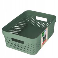 Curver Pojemnik Pudełko Ażurowe Eko 11 L Zielony