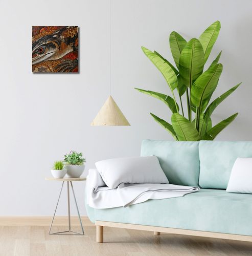 Obraz 30x30cm Oko Jaszczurki na Arena.pl