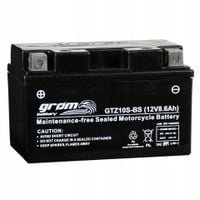 Akumulator motocyklowy GROM GTZ10S-BS YTZ10S-BS 12V 8.6Ah 160A