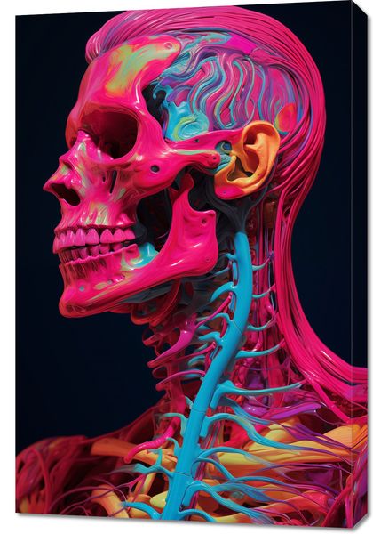 Obraz 60x90cm Anatomia Koloru zdjęcie 1