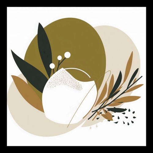 Plakat 30x30cm Botaniczna Esencja na Arena.pl