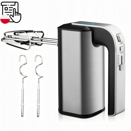 Mikser ręczny Retoo 300 W srebrny na Arena.pl