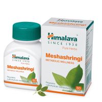 Preparat ziołowy Meshashringi Himalaya 60 tabletek