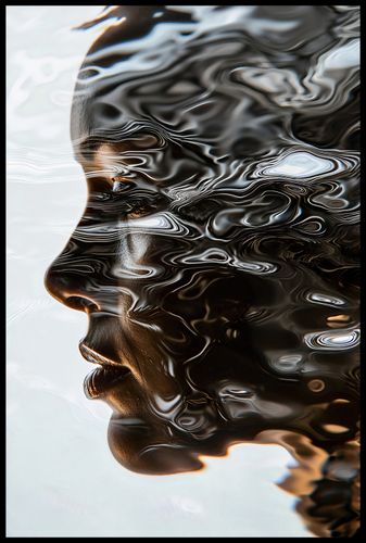 Plakat 61x91,5cm Wodniste Odbicie Swojego Ja na Arena.pl