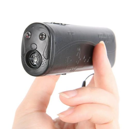 ODSTRASZACZ PSÓW ULTRADŹWIĘKOWY TRESER LATARKA 3W1 150 db + Bateria 9V na Arena.pl