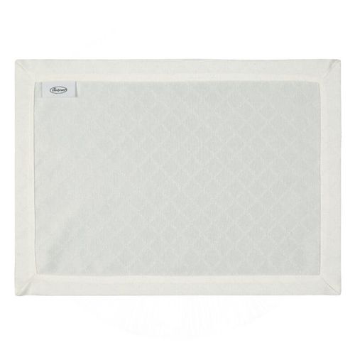 OBRUS BIEŻNIK ŻAKARDOWY WZÓR 30 X 40 CM KREMOWY na Arena.pl