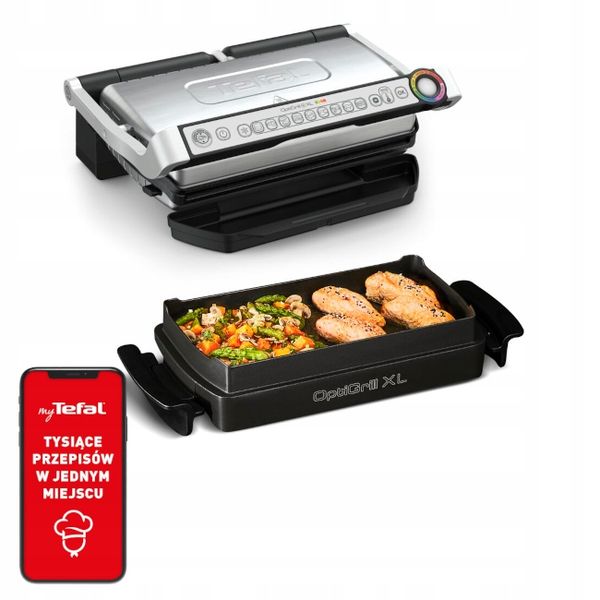 Grill elektryczny TEFAL Optigrill+ XL GC724D12 zdjęcie 1