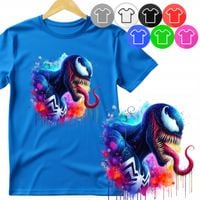 KOSZULKA DZIECIĘCA T-SHIRT - VENOM SPIDER MAR.VEL - S 122-128