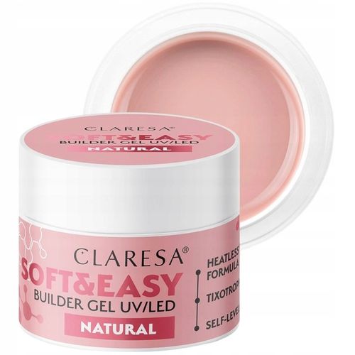 Claresa Żel Budujący Soft & Easy Builder Gel 45 g - Natural na Arena.pl