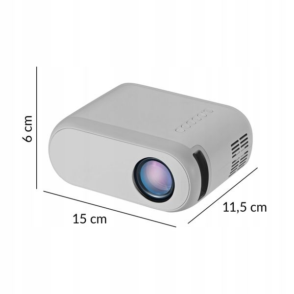 Projektor LCD Retoo ER1160 srebrny zdjęcie 2