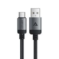kabel przewód usb-a - usb-c 480mb/s 3a 1.2m - czarny