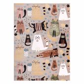 RUG/LU/BEO/KITTENS/BEIGE/140x190
