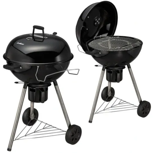 GRILL WĘGLOWY KULISTY OGRODOWY Z POKRYWĄ i RUSZTEM ENDERS CALDERAPRO na Arena.pl