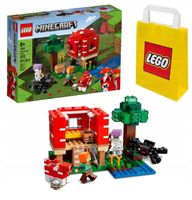 LEGO MINECRAFT 8+ DOM W GRZYBIE 21179