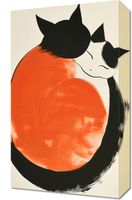 Obraz 30x50cm Yin i Yang Kotów