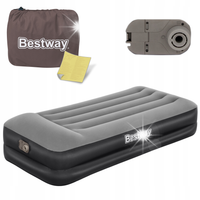Materac dmuchany z pompką elektryczną 1-os Bestway 191x97x46 cm Łóżko 67401