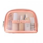 Kosmetyczka Rozkładana Washbag Kuferek Róż Ks47R