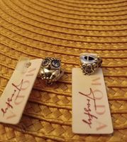 Zawieszki do Bransoletek Charms Sowa Charmsy Srebro 925 Charms MODA TRUSKY