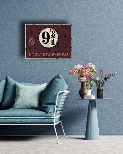 Harry Potter Hogwarts Express 9 3/4 - obraz na płótnie 40x30 cm zdjęcie 6