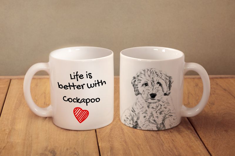 Cockapoo kubek z psem life is better Art-Dog zdjęcie 8