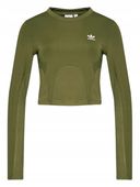 adidas Bluzka Always Original HF2091 Zielony Tight Fit R,38