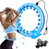 SMART HULA HOP Z OBCIĄŻENIEM ODCHUDZAJĄCE OBCIĄŻNIKIEM Z WYPUSTKAMI HULAHOP