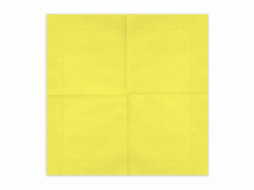 Serwetki papierowe Basic żółte, 20 szt. na Arena.pl