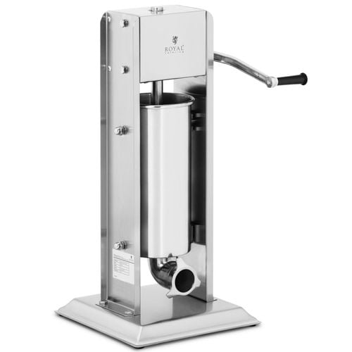 Nadziewarka napełniacz szpryca do kiełbas pionowa ręczna 5 l + 4 lejki na Arena.pl