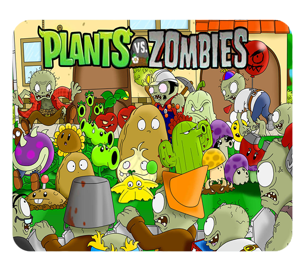 Podkładka pod myszkę Plants vs Zombie zdjęcie 1