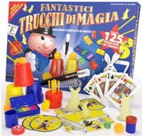 Zestaw małego magika dla dzieci ze 125 sztuczkami zabawa magiczne sztuczki
