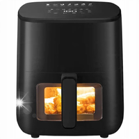 DUŻA Frytownica BEZTŁUSZCZOWA AIR FRYER frytkownica 5L 7 programów 1400W