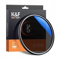 Filtr polaryzacyjny K&F Concept MC Blue 62mm