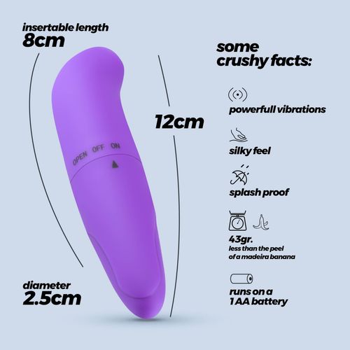 Crushious G-Finder Mini Massager Purple na Arena.pl