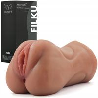 MASTURBATOR DLA MĘŻCZYZN 3W1 REALISTYCZNY Z TRZEMA STREFAMI STYMULACJI 16cm
