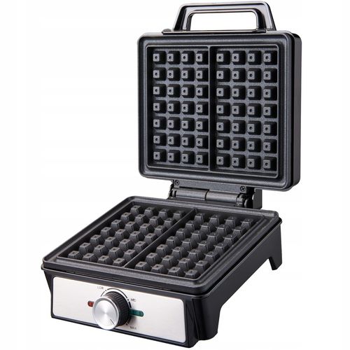 GOFROWNICA XXL 2 GOFRY Z REGULACJĄ TEMPERATURY PUSZYSTE CHRUPIĄCE GOFRY na Arena.pl