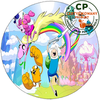 Opłatek na tort Pora na Przygodę