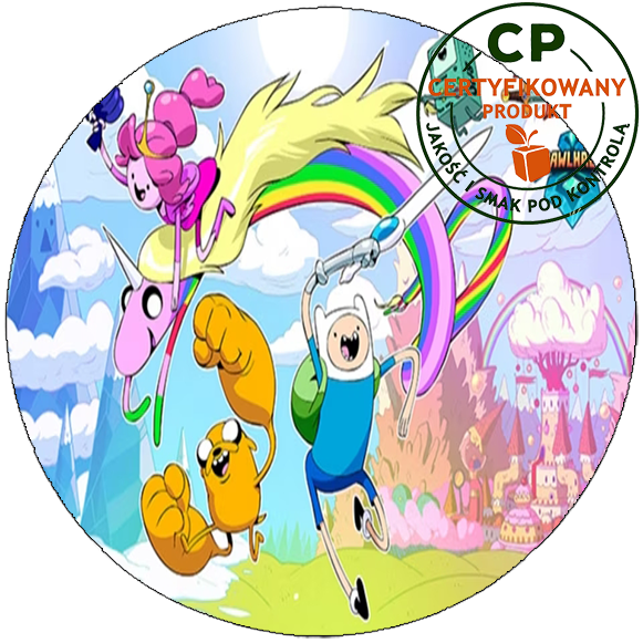 Opłatek na tort Pora na Przygodę zdjęcie 1