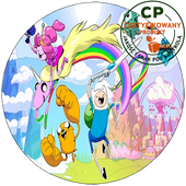 Opłatek na tort Pora na Przygodę