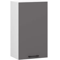 Szafka OLIWIA W40 H720 BIAŁA / GRAFIT SZARY