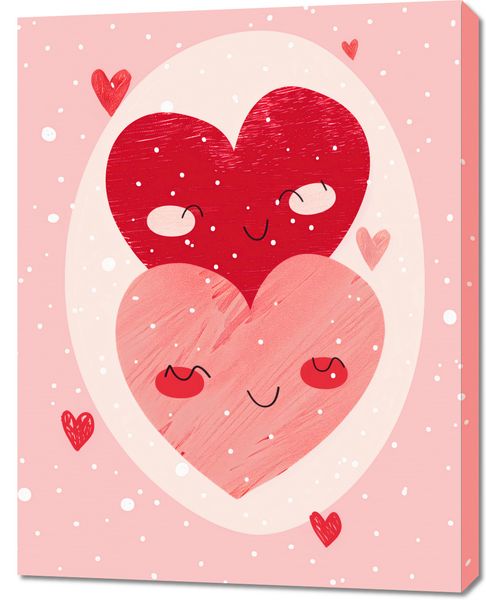 Obraz 70x90cm Ciepło Serca zdjęcie 1