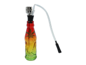 Fajka Wodna w Kształcie Butelki Kompaktowa Kolorowa do Palenia Suszu