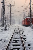 Plakat 40x60cm Podróż po Torach